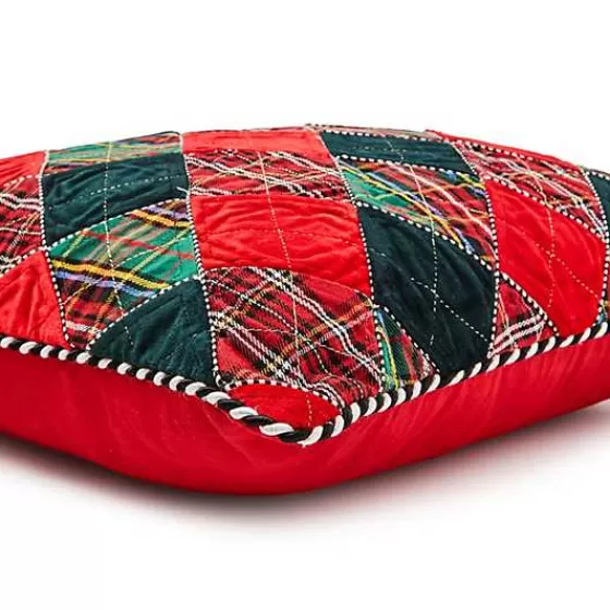 MacKenzie-Childs: Cuscino Decorativo con Stampa Diamantata a Quadri - Edizione Limitata in Promozione