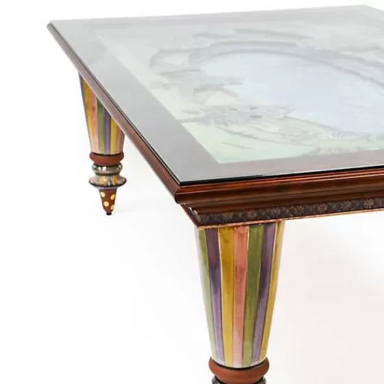 Tavolo allestito per 8 commensali - Design artistico MacKenzie-Childs in promozione esclusiva