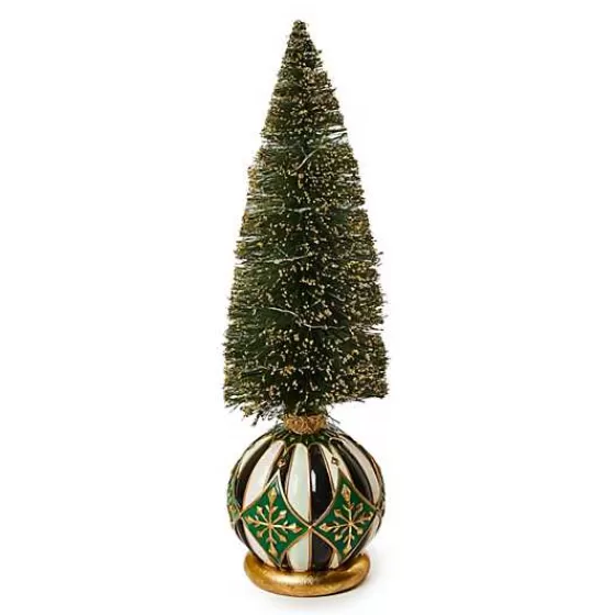Albero Decorativo Smeraldo con Luci - Miniatura Elegante, Edizione Esclusiva MacKenzie-Childs