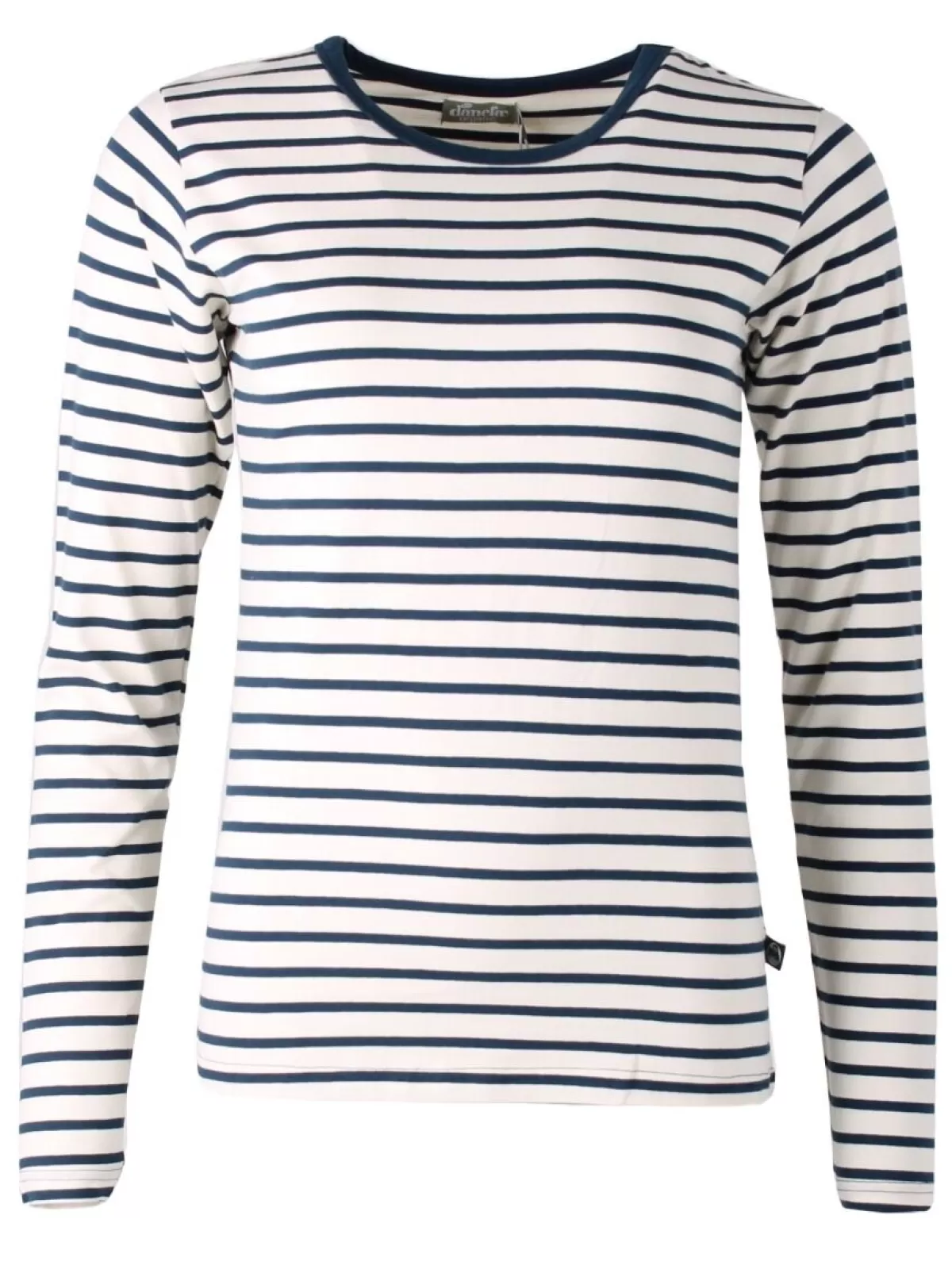 Maglia Unisex Danefæ Ess in Cotone Biologico - Blu Marino con Inserti Grigio Chiaro, Comoda e Stilosa a Prezzo Accessibile