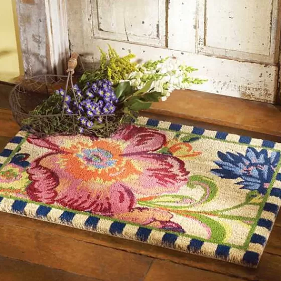 Tappeto Decorativo per Porta con Design Esclusivo - Originale Mackenzie-Childs Ispirato al Mercato dei Fiori, Prezzo Accessibile