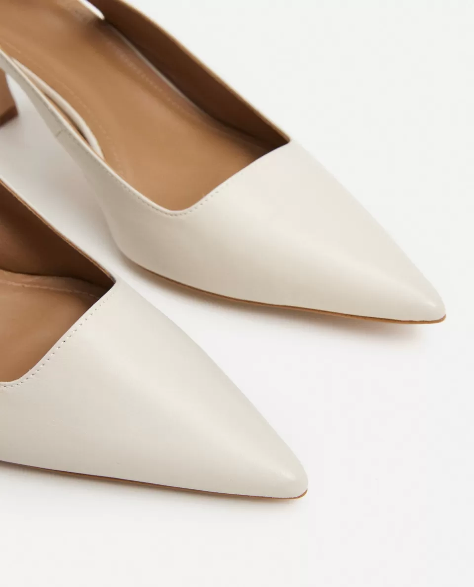 Scarpe in Pelle Flattered Francesca con Fiocco Elegante - Tacco Basso Comodo e Stile senza Tempo