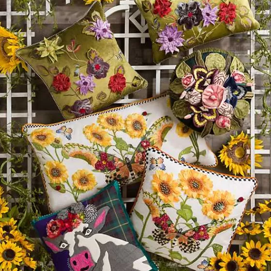 Cuscino Decorativo Frida Cowlo - Stile Vintage MacKenzie-Childs in Saldi Esclusivi