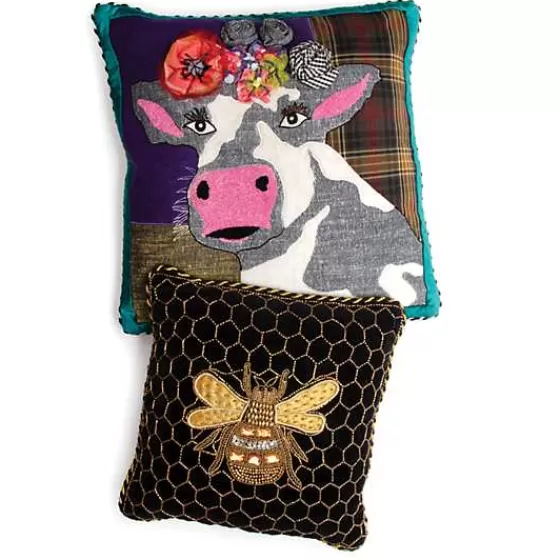 Cuscino Decorativo Frida Cowlo - Stile Vintage MacKenzie-Childs in Saldi Esclusivi