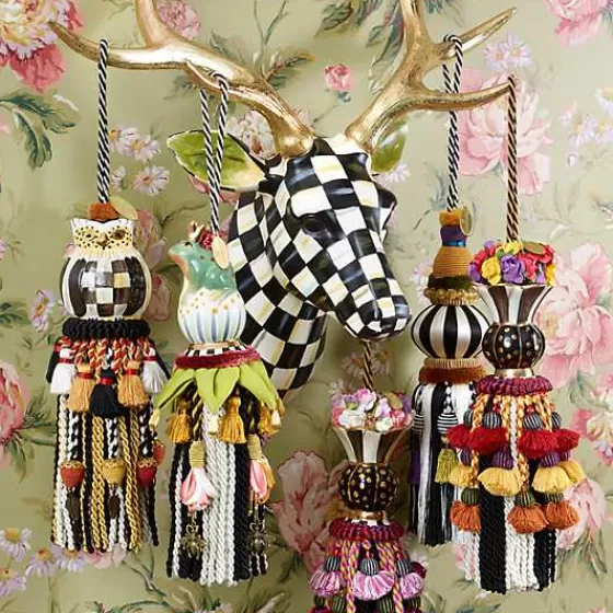 Delizioso Portachiavi in Ceramica a Forma di Rana - Design Esclusivo MacKenzie-Childs | Offerta Imperdibile