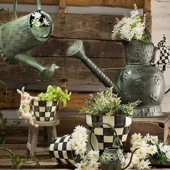 Coniglietto Divertente Scala per Vasi - Design Esclusivo Boutique MacKenzie-Childs

（：，。）