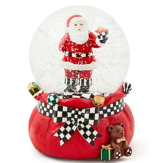 Globo di Neve Magico con Babbo Natale - Regalo Perfetto per le Feste | MacKenzie-Childs Offerta Speciale