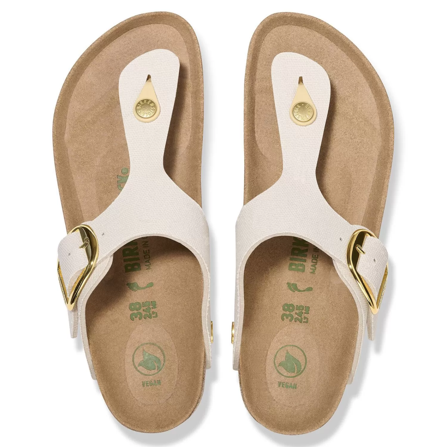 Birkenstock Sandali Infradito Donna Gizeh con Fibbia Oversize e Rivetti - Logo Iconico, Design Ergonomico e Conforto Premium, Perfetti per Stile Casual e Raffinatezza Estiva