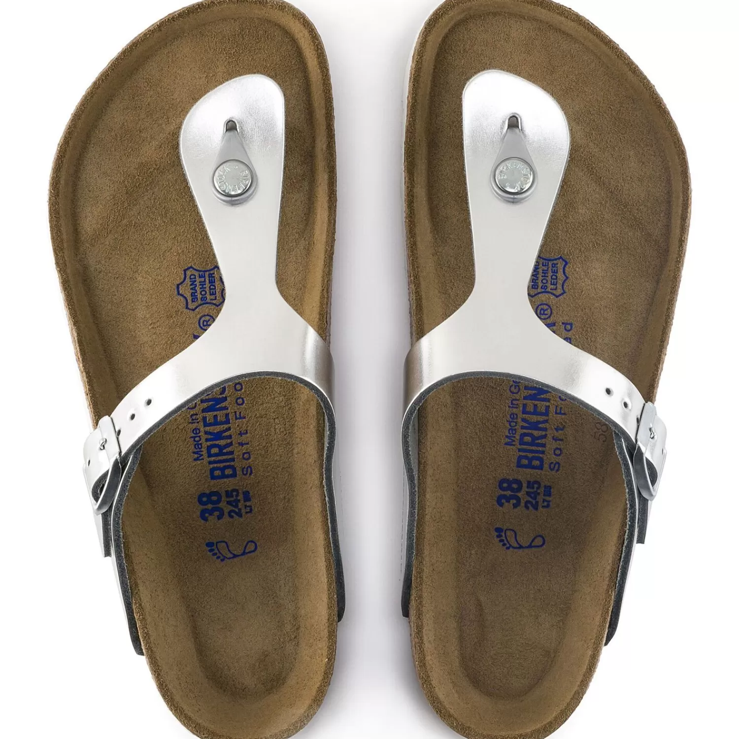 Birkenstock Gizeh - Infradito Donna con Suola Morbida e Supporto Plantare, Sandali Comodi per Piedi Felici