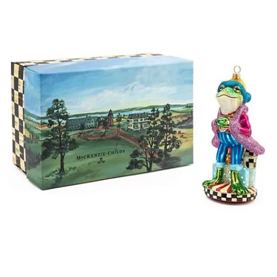 Decorazione in vetro ranocchio vintage MacKenzie-Childs - Originale stile retrò a prezzo vantaggioso