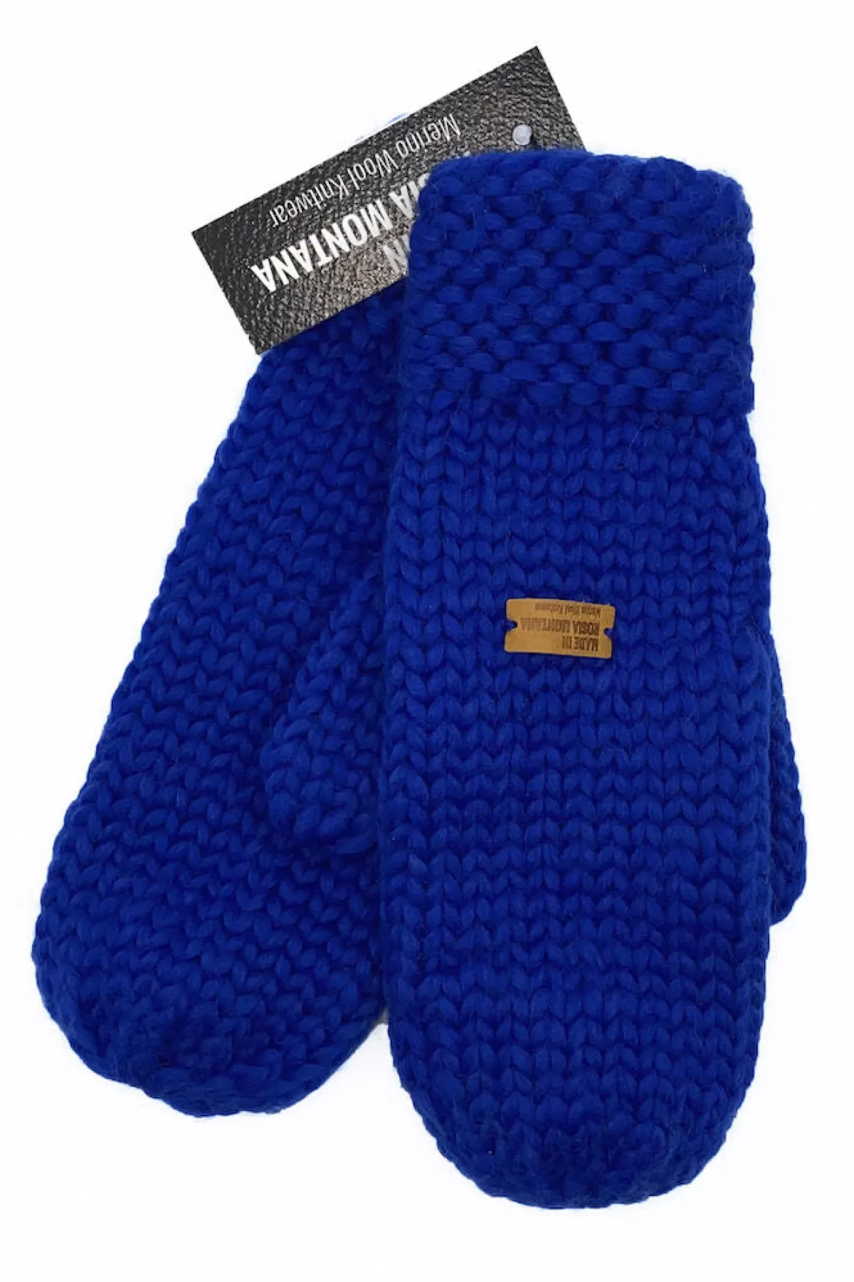 Guanti in lana merino fatti a mano - Blu Galassia | Edizione limitata in promozione