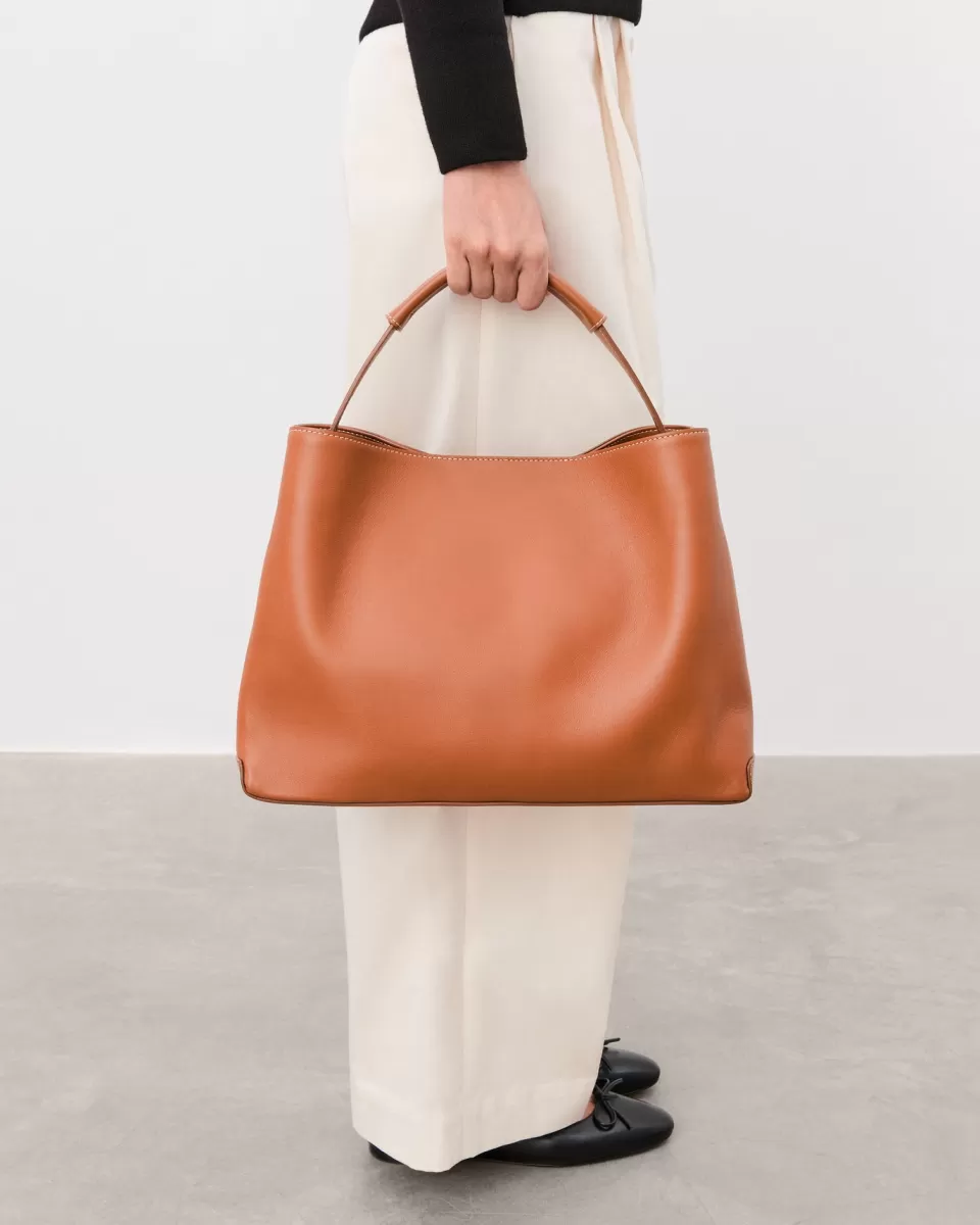Borsa Elegante Harper in Pelle Rigenerata - Grande Capacità con Design Minimalista