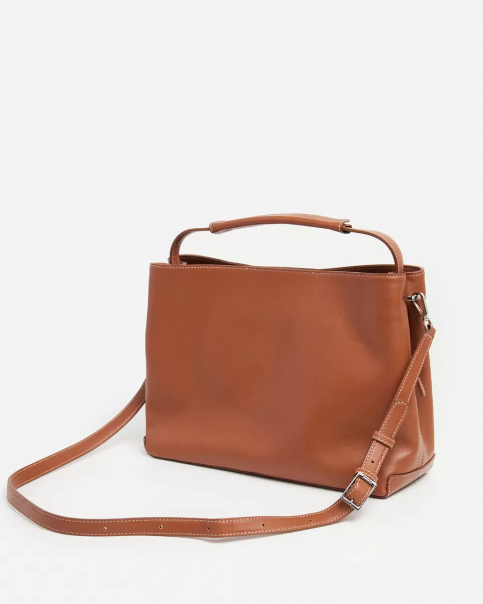 Borsa Elegante Harper in Pelle Rigenerata - Grande Capacità con Design Minimalista