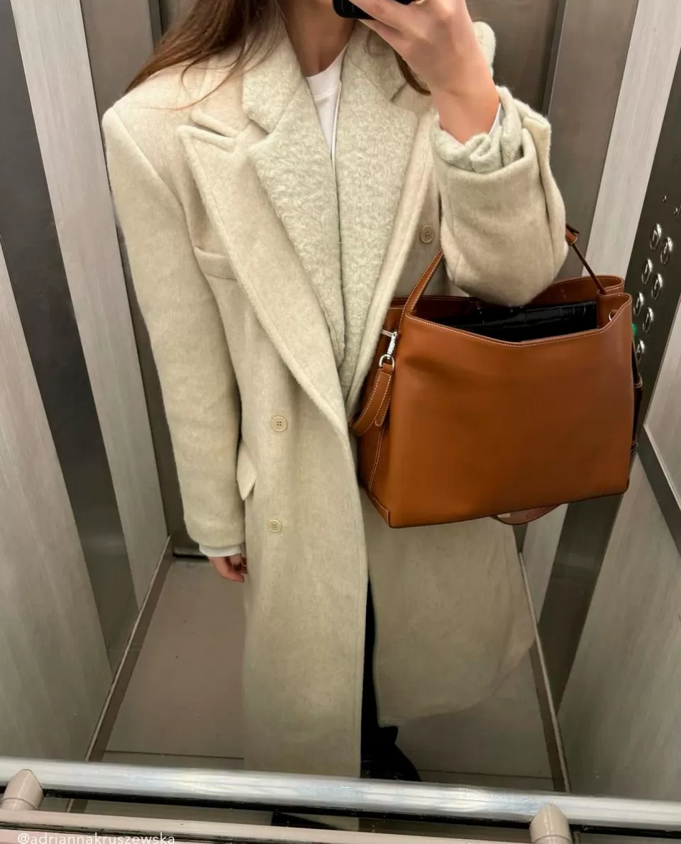Borsa Elegante Harper in Pelle Rigenerata - Grande Capacità con Design Minimalista