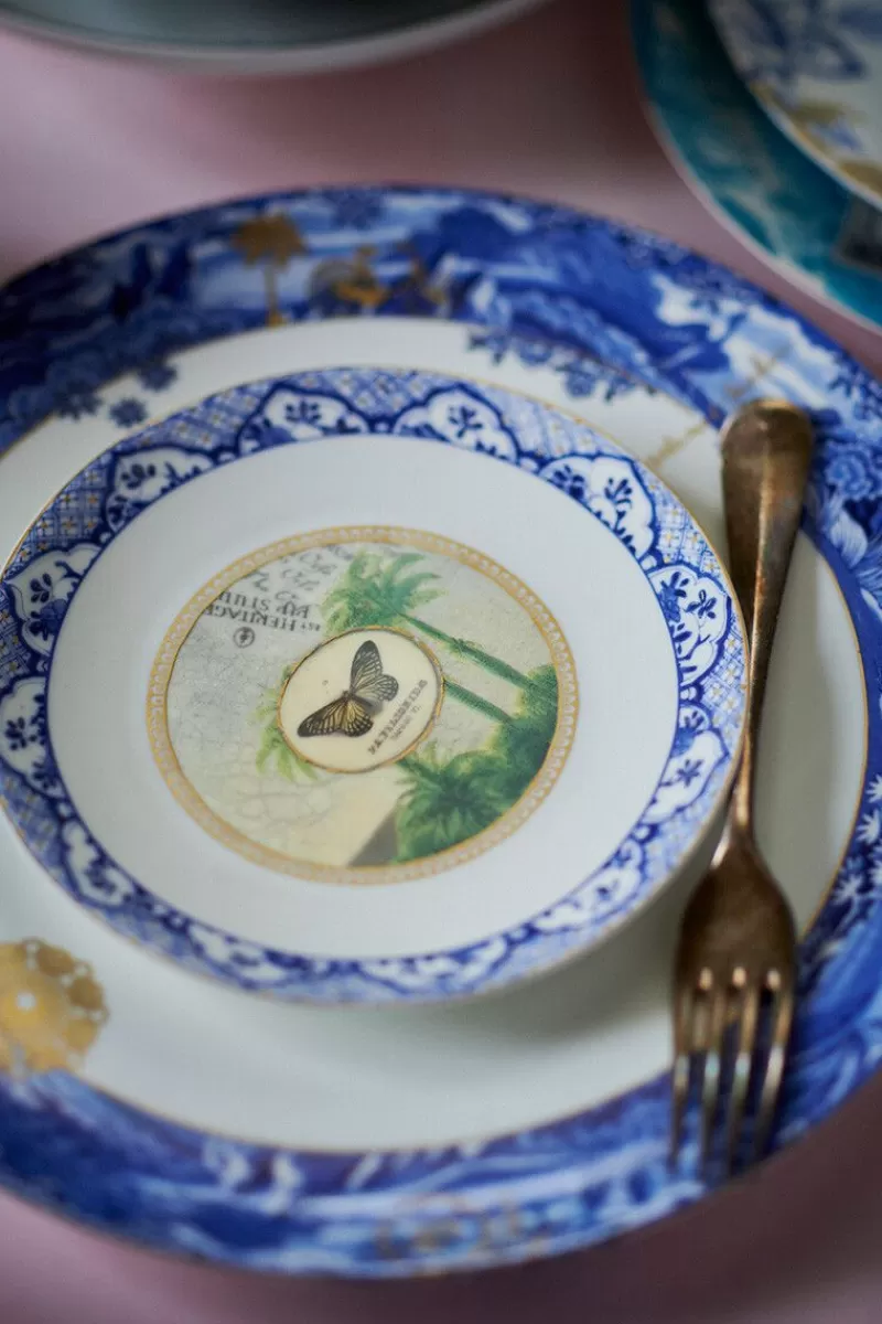 Piatto Decorativo Farfalle Azzurre 15 cm - Collezione Heritage Pip Studio, Design Elegante a Prezzo Accessibile