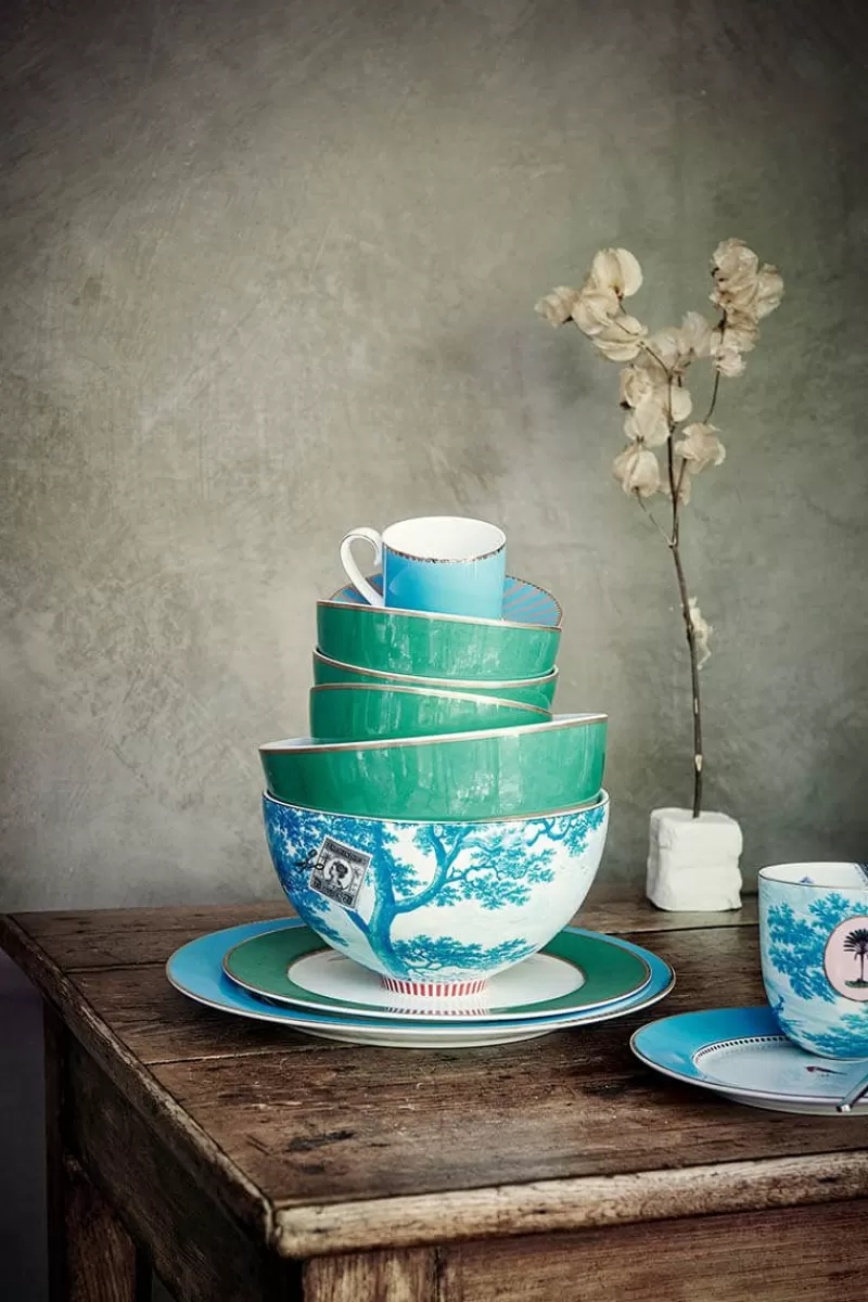 Stivaletti eleganti Pip Studio Heritage in nuance acquamarina - altezza 18 cm a prezzo conveniente