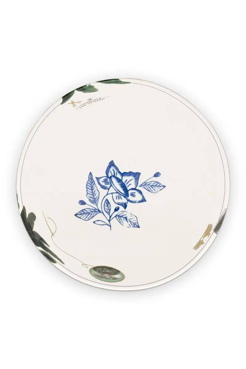 Piatti Decorativi Pip Studio Collezione Vintage - Ciotola Tropicale in Verde Smeraldo 23cm