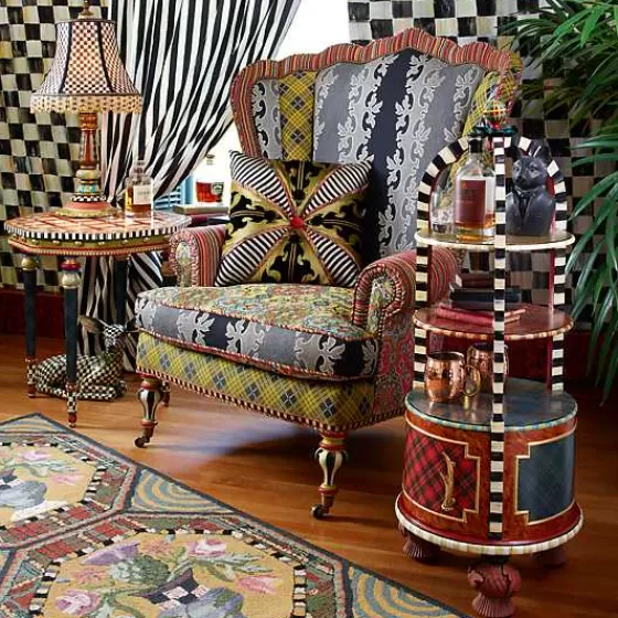 Lampada da Tavolo Stile Highland - Illuminazione Elegante per Interni | Design Esclusivo con Motivi Vintage | Boutique MacKenzie-Childs

（：，