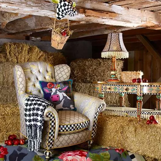 Lampada da Tavolo Stile Highland - Illuminazione Elegante per Interni | Design Esclusivo con Motivi Vintage | Boutique MacKenzie-Childs

（：，