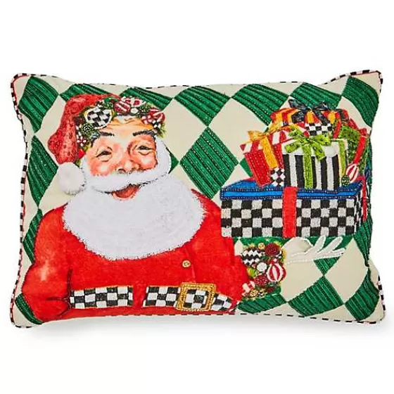 Cuscino Lombare Babbo Natale Festoso con Regali - Perline Artigianali MacKenzie-Childs

Design Accogliente per Feste - Cuscino Decorativo con Babbo Natale e Pacchi Regalo MacKenzie-Childs

Babbo Natale Portafortuna - Cuscino Lombare con Perline e Pacchetti Regalo MacKenzie-Childs Collection

Cuscino Decorativo 