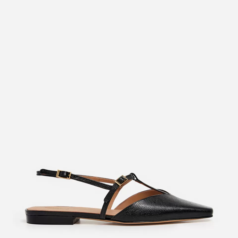 Flattered Josefina - Scarpe in Pelle Lucertola Artigianali con Finiture Eleganti