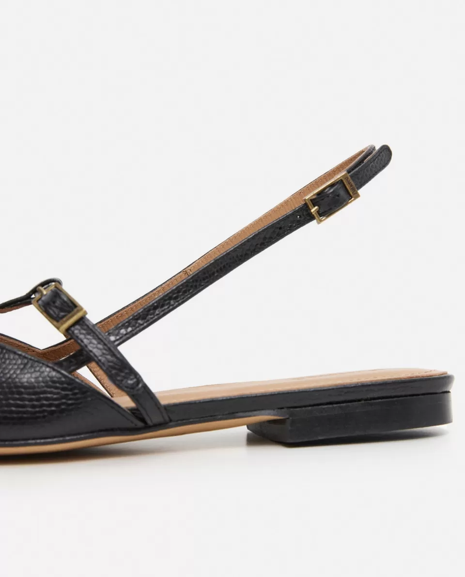 Flattered Josefina - Scarpe in Pelle Lucertola Artigianali con Finiture Eleganti