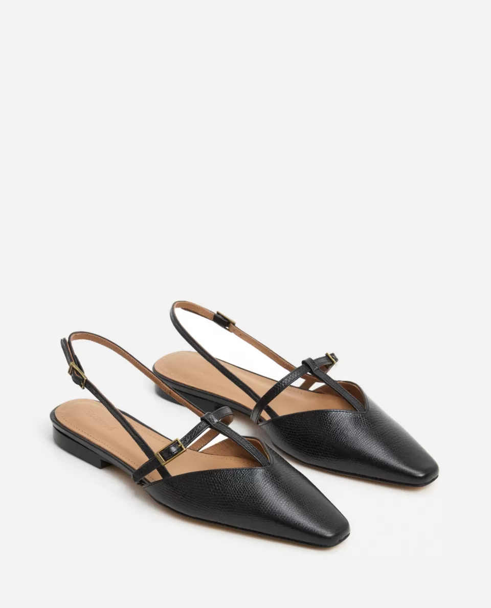 Flattered Josefina - Scarpe in Pelle Lucertola Artigianali con Finiture Eleganti