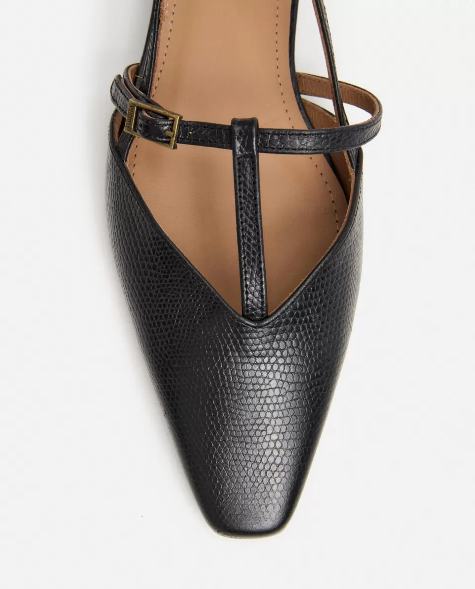 Flattered Josefina - Scarpe in Pelle Lucertola Artigianali con Finiture Eleganti