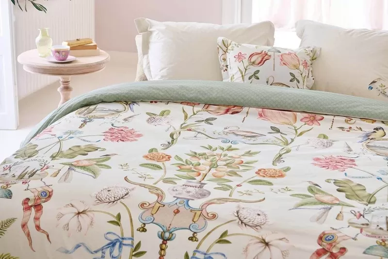 Federa Decorata Pip Studio - Collezione Festa di Lividonia Bianco | Offerta Imperdibile