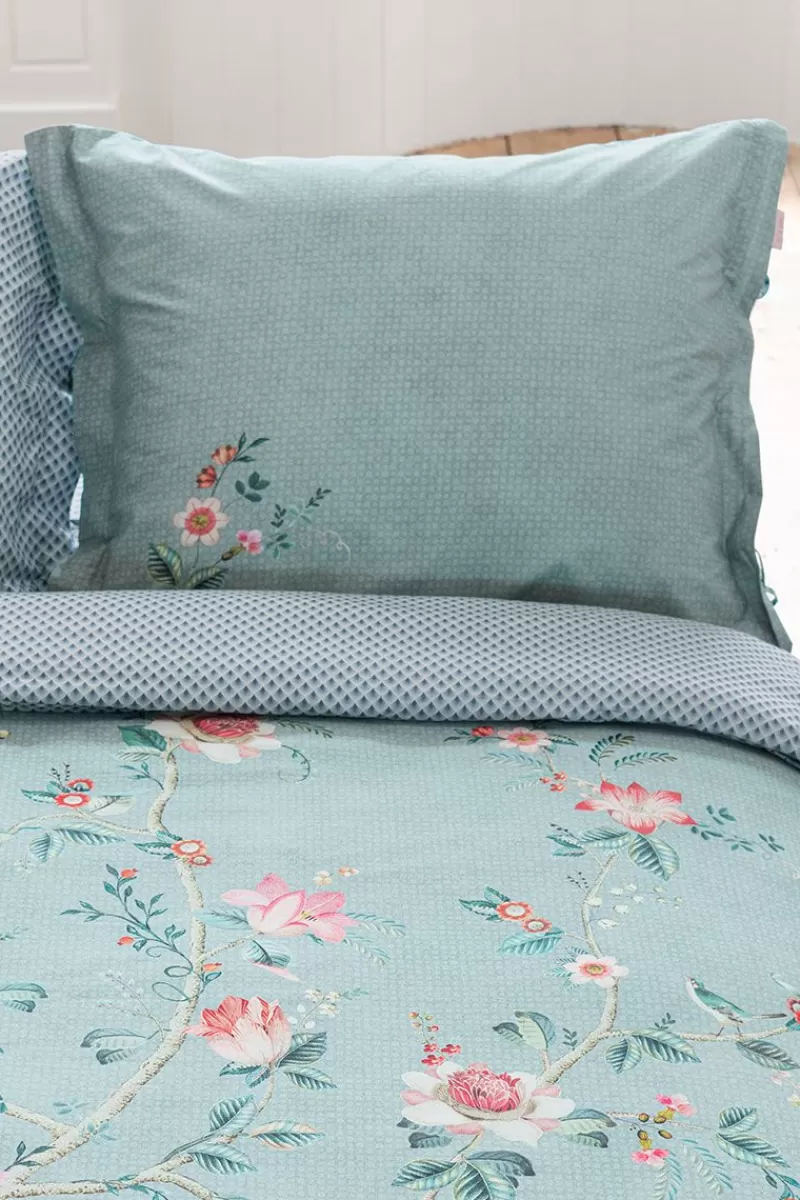 Pip Studio Fodera Cuscino Decorativo Blu Okinawa - Design Elegante per Arredamento Moderno