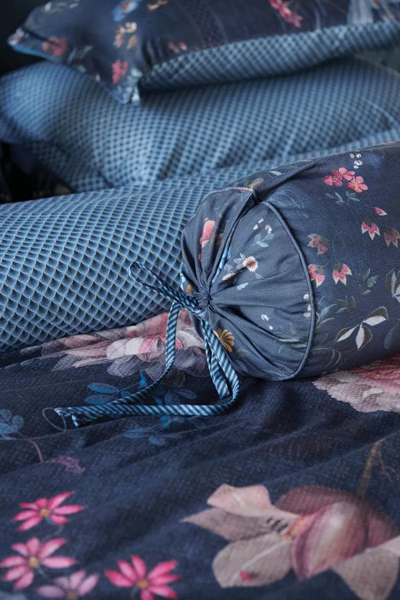 Fodera Cuscino Pip Studio Tokyo Bouquet - Blu Notte con Stampa Floreale Esclusiva