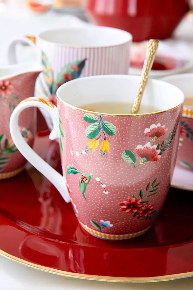 Deliziosa Tazza Oversize Rosa della Collezione La Majorelle by Pip Studio - Design Elegante a Prezzo Imbattibile