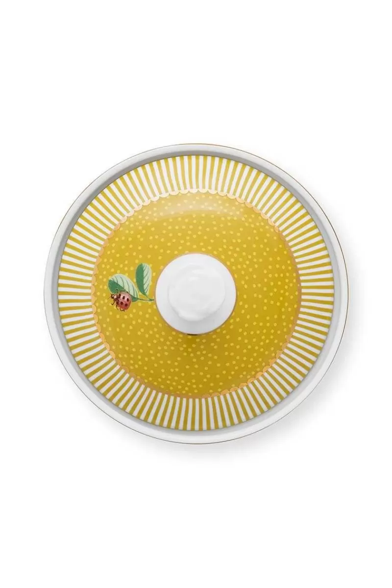Elegante Zuccheriera La Majorelle in Stile Vintage - Giallo Sole, Design Esclusivo Pip Studio