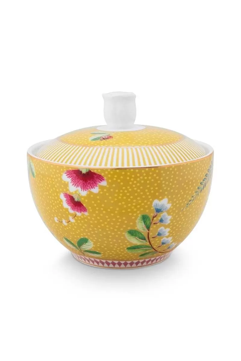 Elegante Zuccheriera La Majorelle in Stile Vintage - Giallo Sole, Design Esclusivo Pip Studio