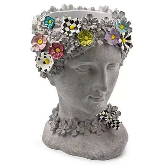 Vaso decorativo oversize a forma di busto - Design MacKenzie-Childs con promozioni imperdibili