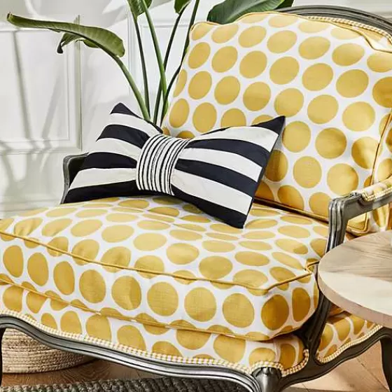 Cuscino Decorativo con Fiocco Elegante - Stile Vintage in Offerta Limitata