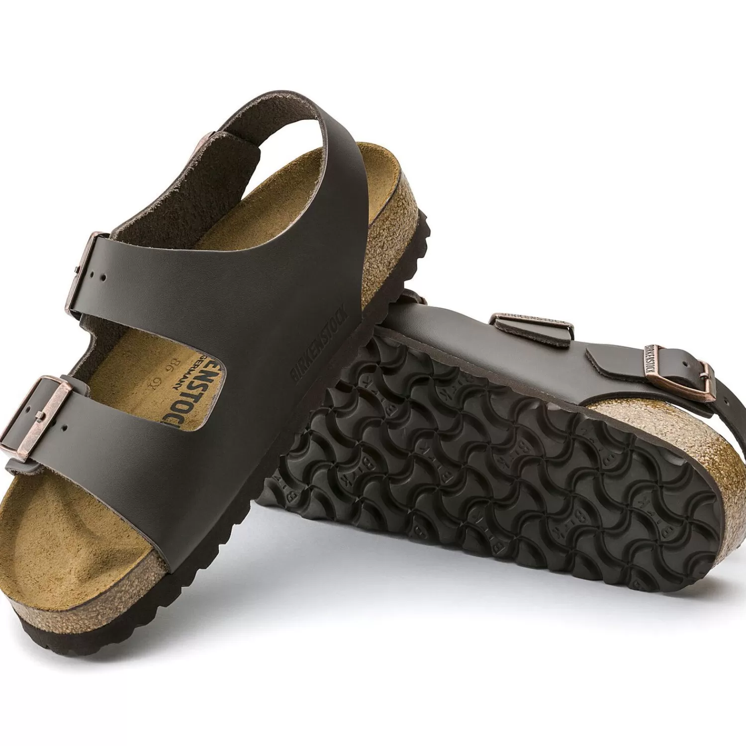 Birkenstock Milano Sandali Donna con Cinghie Regolabili e Supporto Plantare - Modello Estivo Comodo
