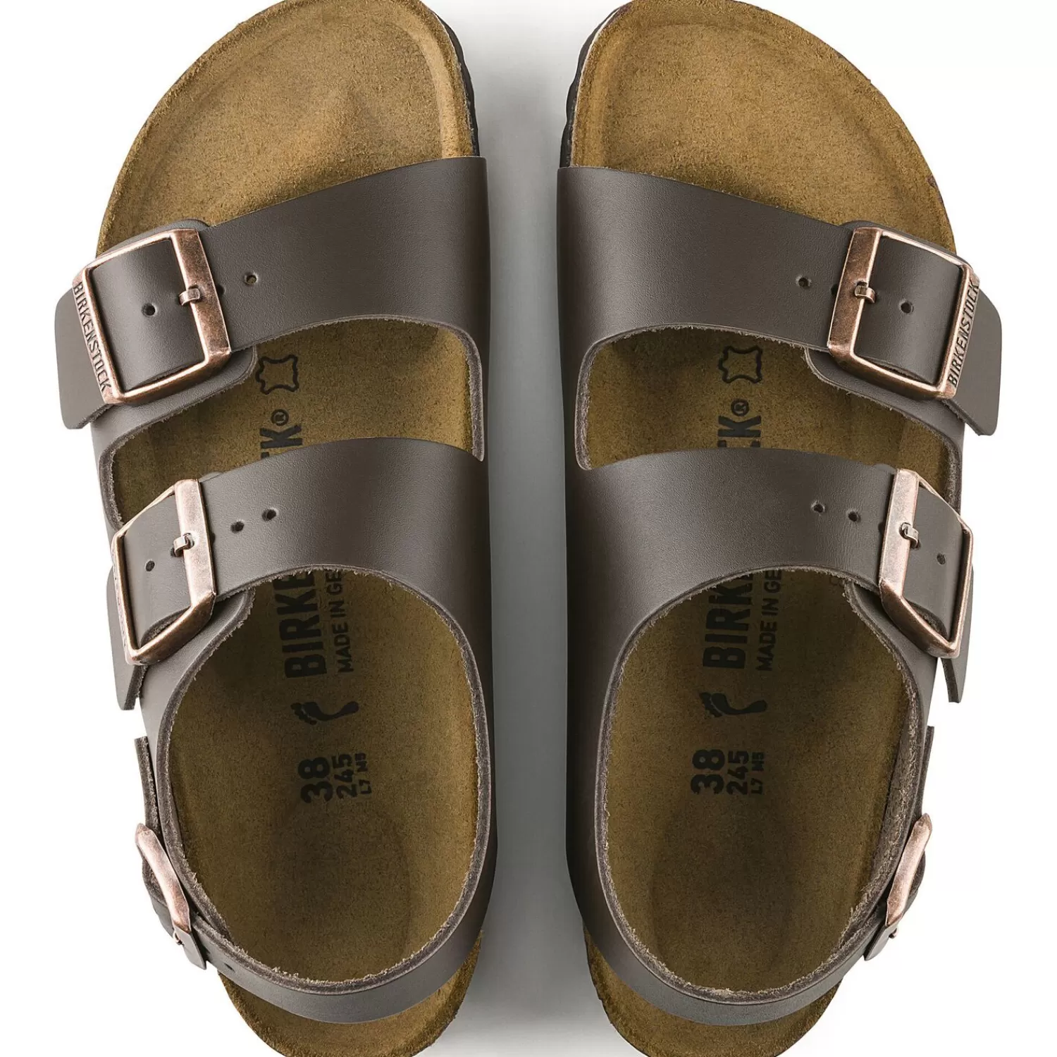 Birkenstock Milano Sandali Donna con Cinghie Regolabili e Supporto Plantare - Modello Estivo Comodo