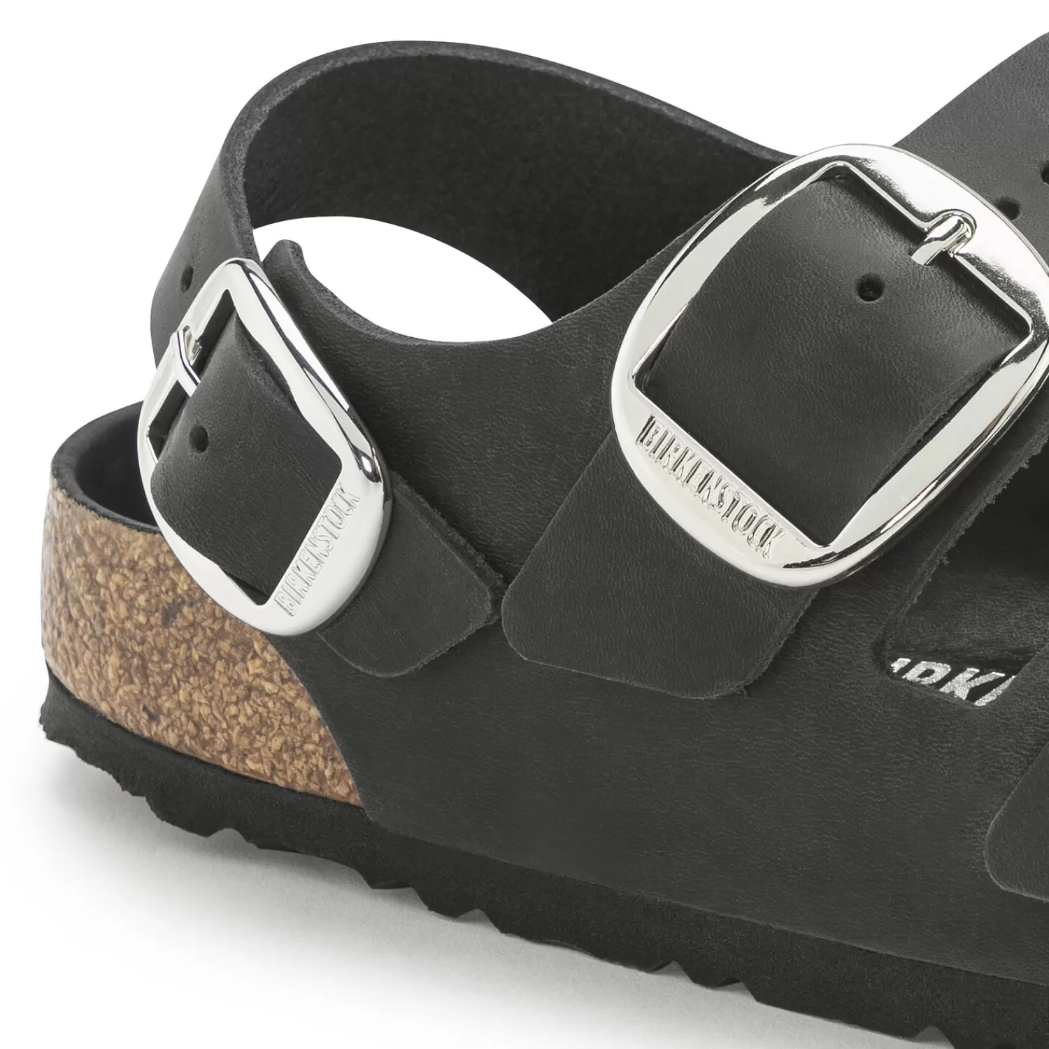 Sandali estivi Birkenstock Milano con fibbia larga e cinturini regolabili - Design confortevole e stiloso per donna