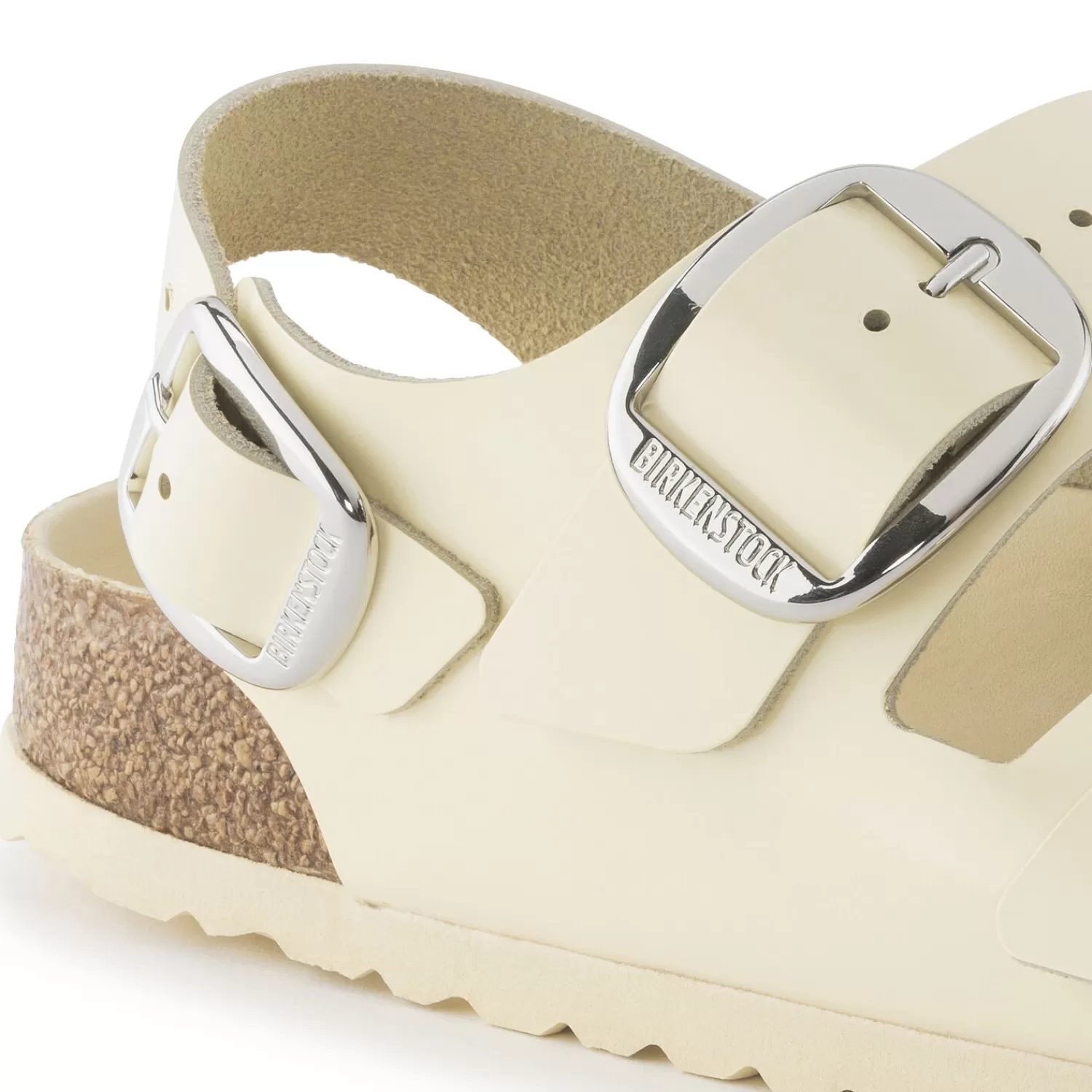 Calzature Donna Birkenstock Milano - Sandali Estivi con Fibbia Grande e Lacci Regolabili, Design Comodo e Stiloso