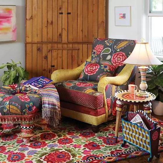 Poltrona Relax per Lettura - Design Contemporaneo con Tocco Vintage MacKenzie-Childs (Ultimi Pezzi Disponibili)