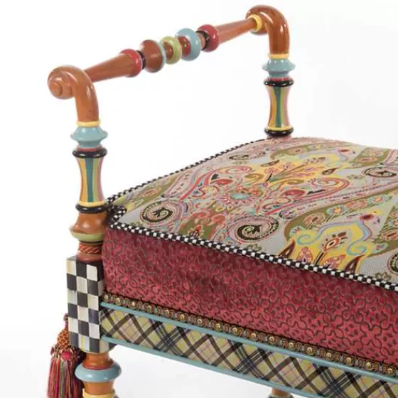 Panchina Musette 2 - Design Esclusivo MacKenzie-Childs a Prezzo Accessibile