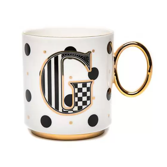 Tazza Decorata a Mano - Stile Vintage MacKenzie-Childs, Acquista in Esclusiva