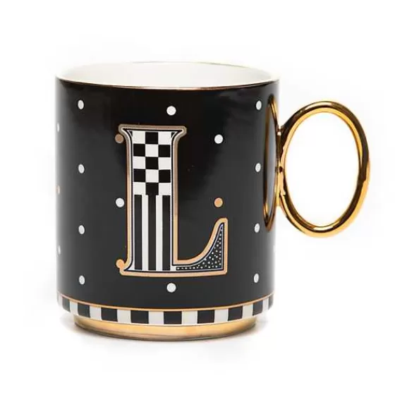 Firmata MacKenzie-Childs - Tazza Decorata con Motivi Floreali in Offerta Esclusiva!
