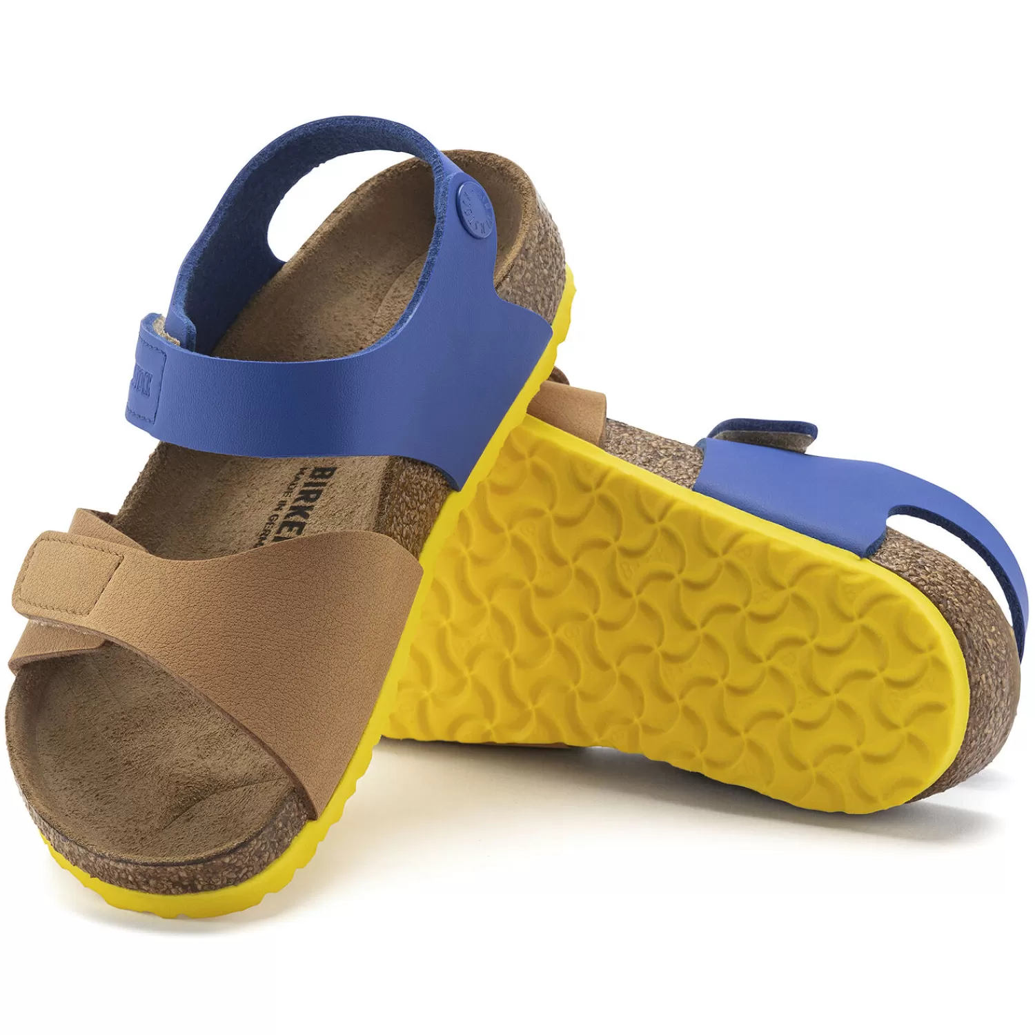 Birkenstock Palu Sandali con Cinturino per Bambini - Design con Logo Bs, Comodi e Stilosi