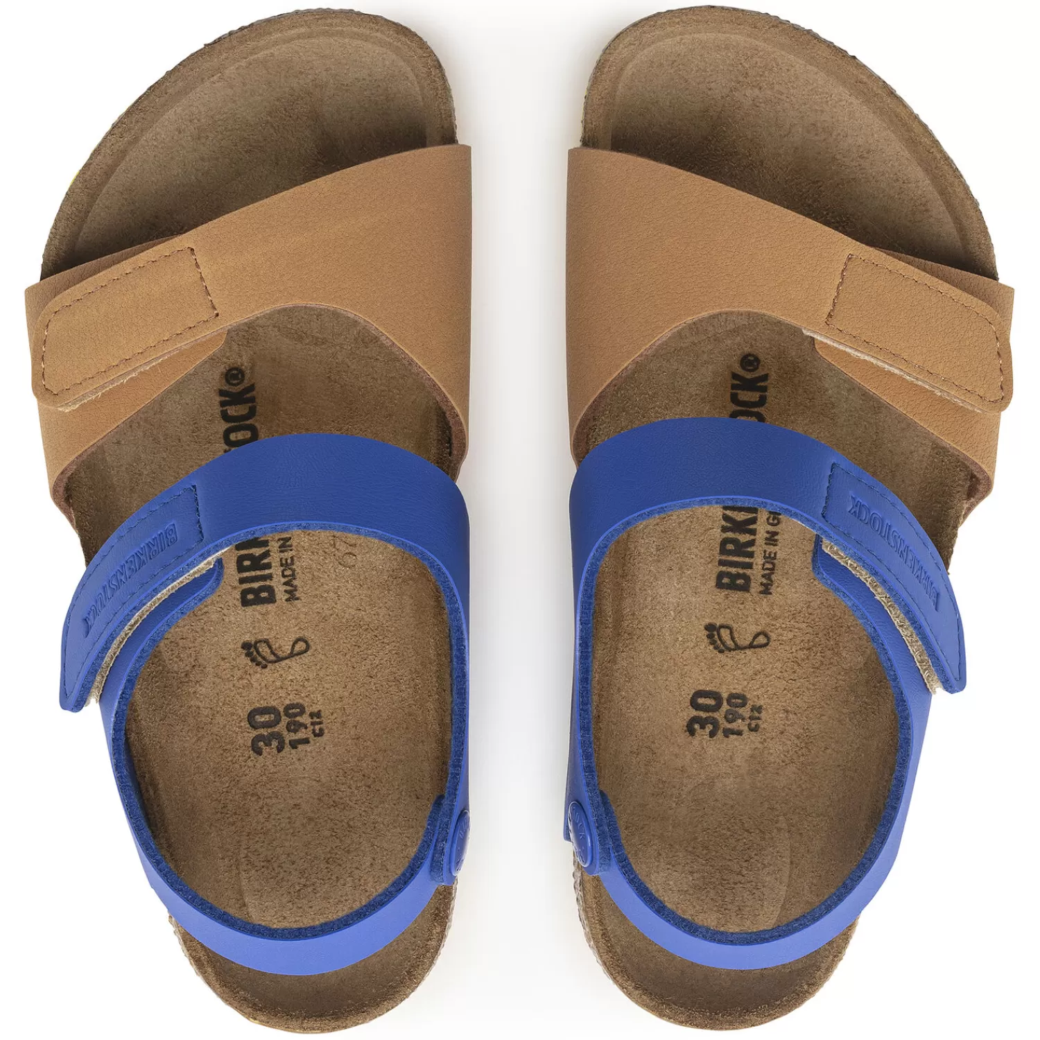 Birkenstock Palu Sandali con Cinturino per Bambini - Design con Logo Bs, Comodi e Stilosi