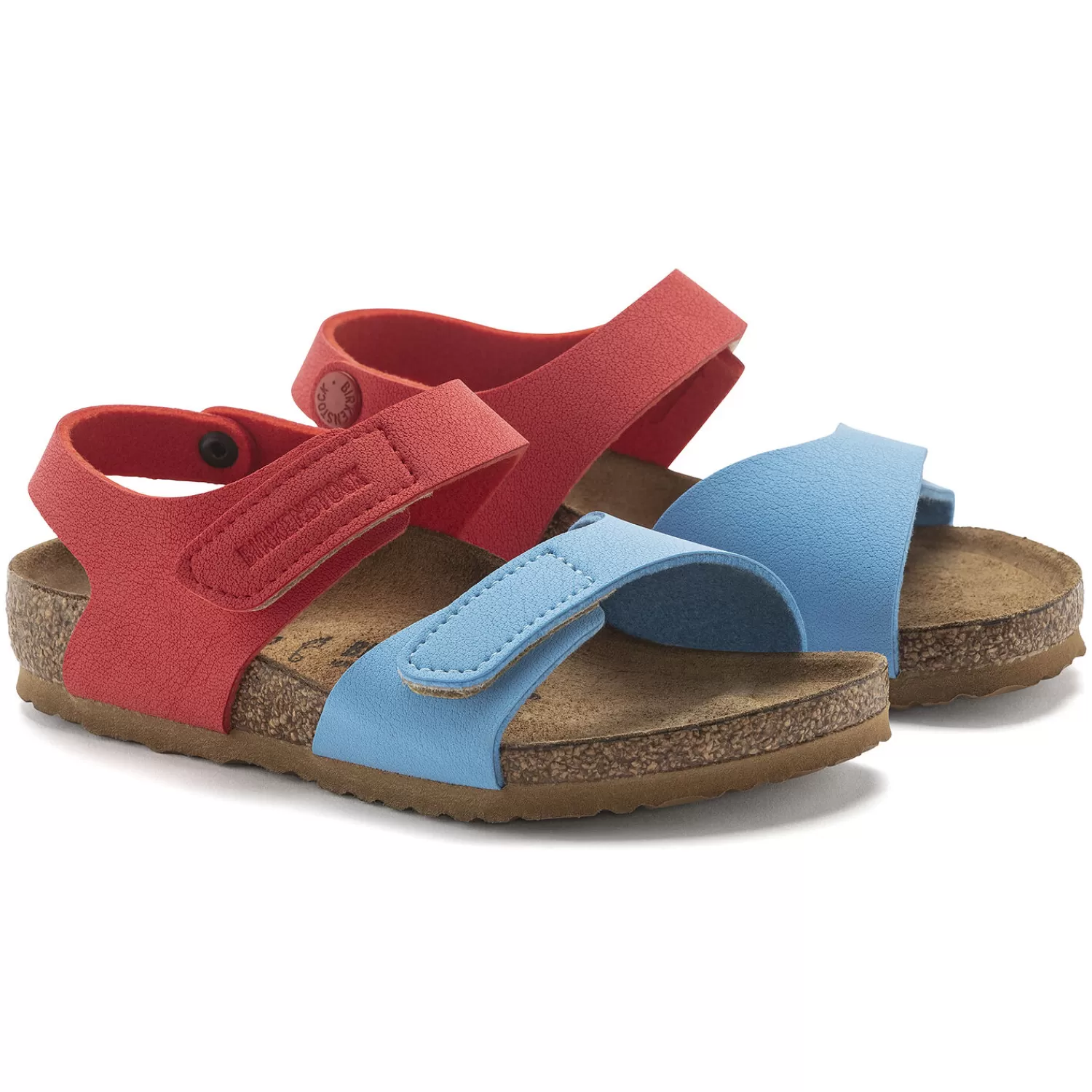 Birkenstock Palu - Sandali con Cinghie Regolabili per Bambini, Design Logo Bs Confortevole