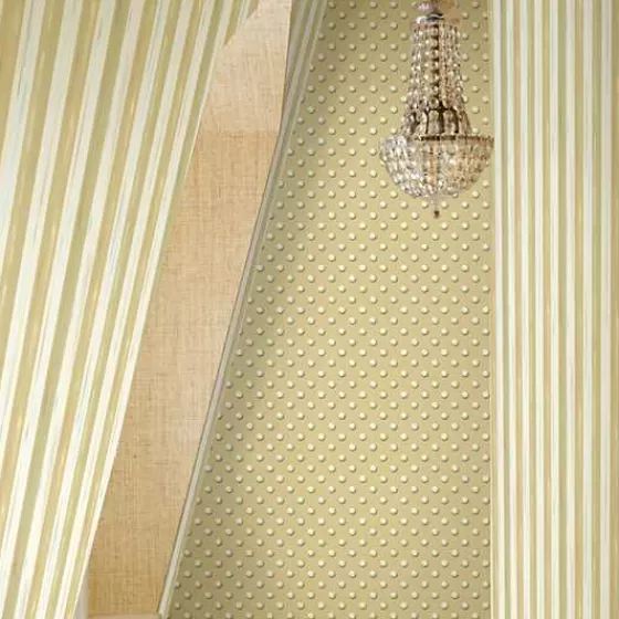 MacKenzie-Childs Carta da Parati Righe Pergamena - Design Elegante a Prezzi Convenienti