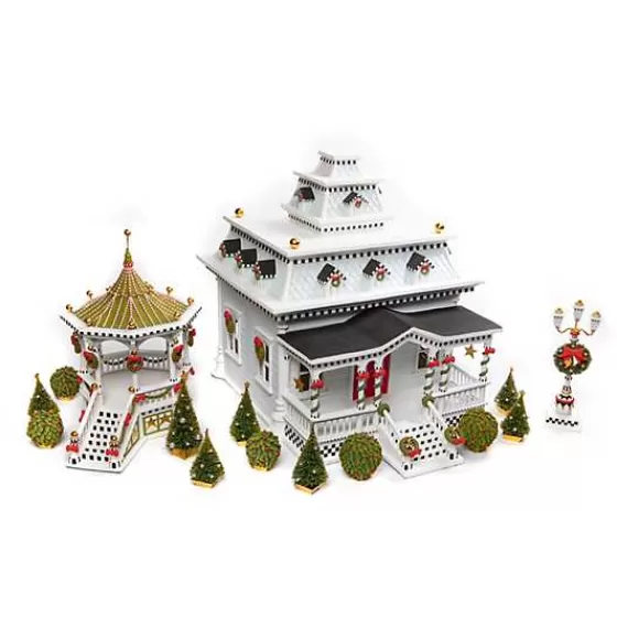 Lampada Natalizia Artigianale MacKenzie-Childs - Carolers Collection di Patience Brewster