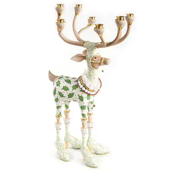 Patience Brewster - Candelabro Renna Volpe Fuga Incantata Edizione Prestige MacKenzie-Childs